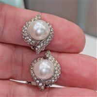 Orecchini Vidali Gioielli Donna in Argento Perla ORAR-135-34 - ORAR-135-34